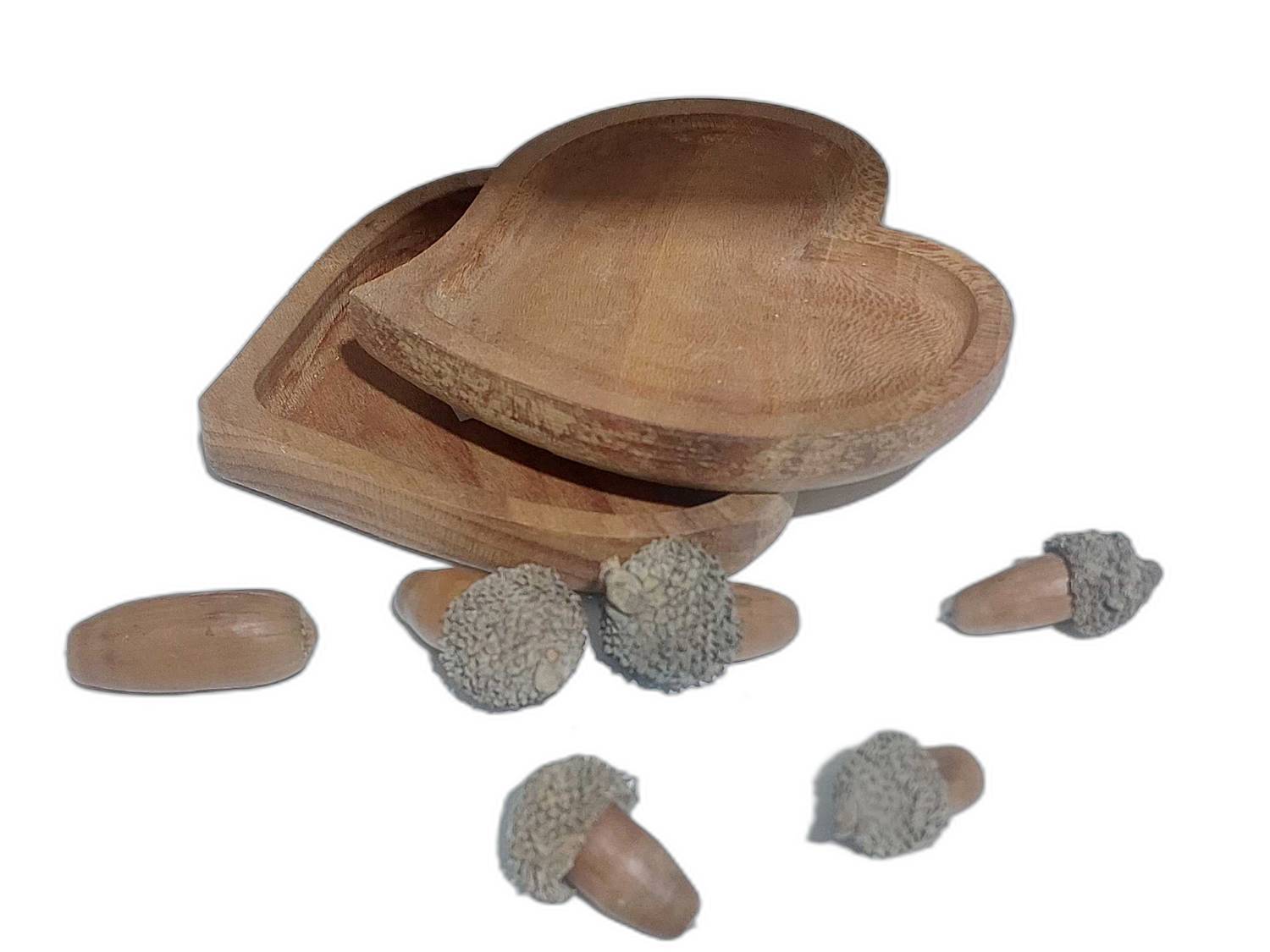 اردوخوری قلبی چوبی